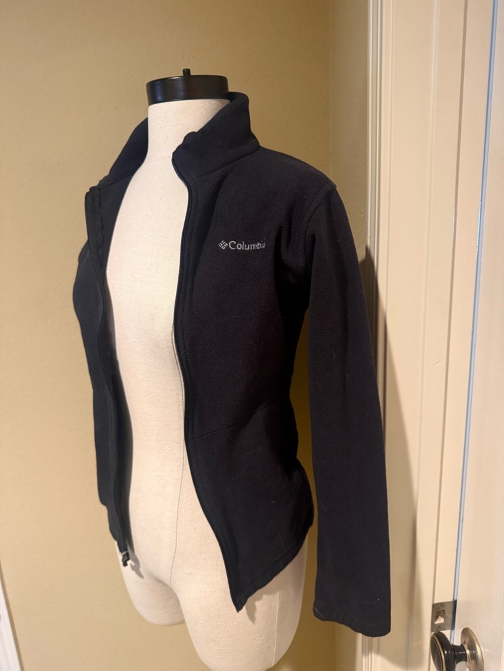 Columbia Black kids 14/16 Full-Zip Fleece Jacket